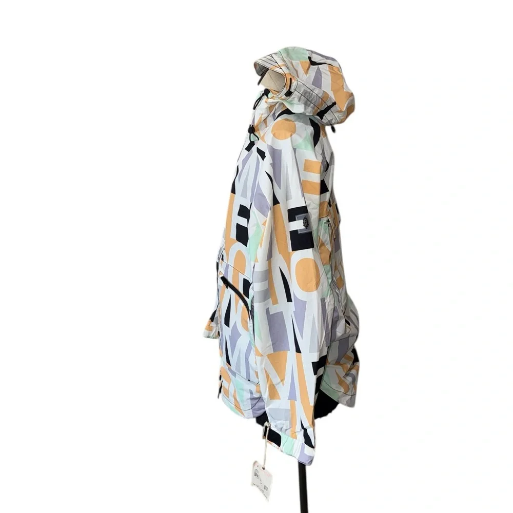 NWT Free People Movement Singin’ In The Rain Printed Packable Jacket